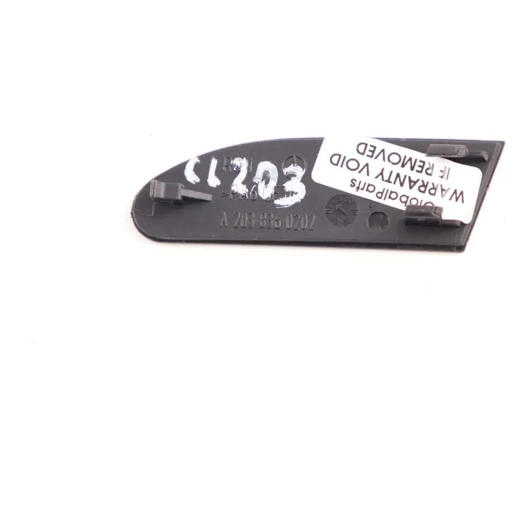 Dashboard Screw Vent Panel Trim Right O/S to Mercedes W203 CL203 with Part number A2038360202 Mercedes W203 CL203 Dashboard Screw Vent Panel Trim Right O/S - SKU A2038360202 - Part number A2038360202