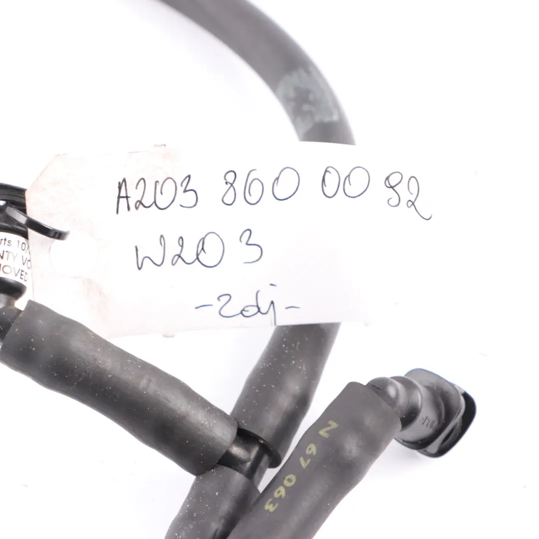 Mercedes W203 Tubo Línea Lavafaros Boquilla Pulverizadora - SKU A2038600092 - Número de pieza A2038600092