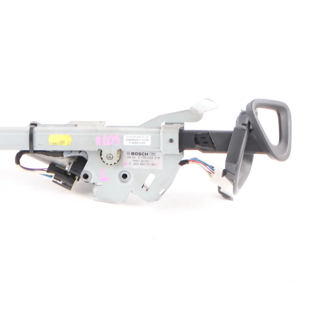  Seatbelt Guide Mercedes W209 CLK Left N/S Seat Belt Feeder Guide - SKU A2038600182 - Part number A2038600182