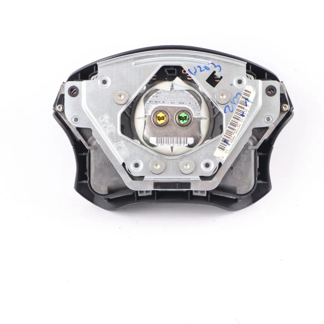 Lenkrad Airbag Modul Schwarz für Mercedes W203 mit Teilenummer A2038600502 Mercedes W203 Lenkrad Airbag Modul Schwarz - SKU A2038600502-1 - Teilenummer A2038600502
