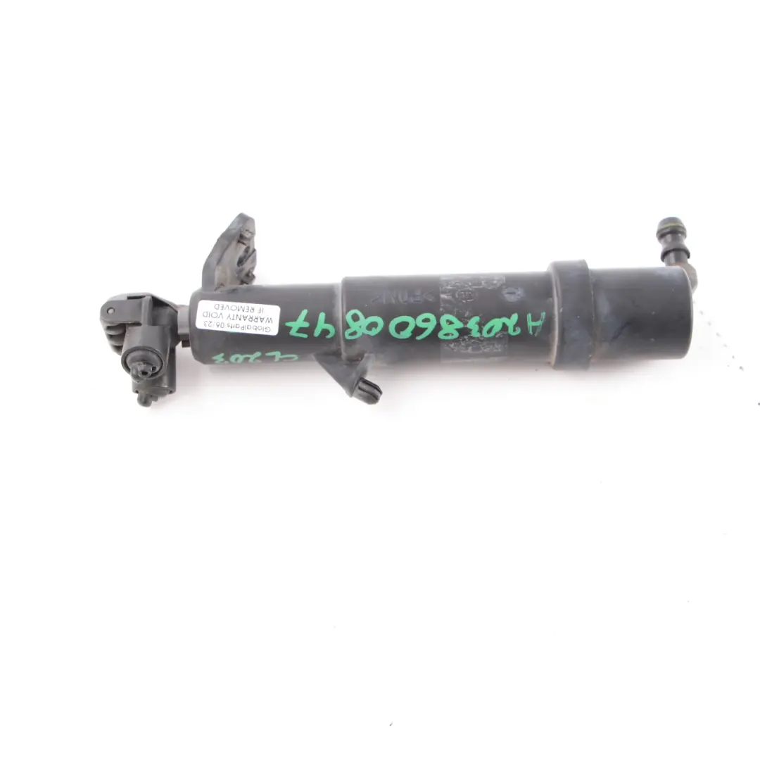 Headlight Washer Jet Spray Nozzle Right O/S to Mercedes CLC CL203 with Part number A2038600847 Mercedes CLC CL203 Headlight Washer Jet Spray Nozzle Right O/S - SKU A2038600847 - Part number A2038600847