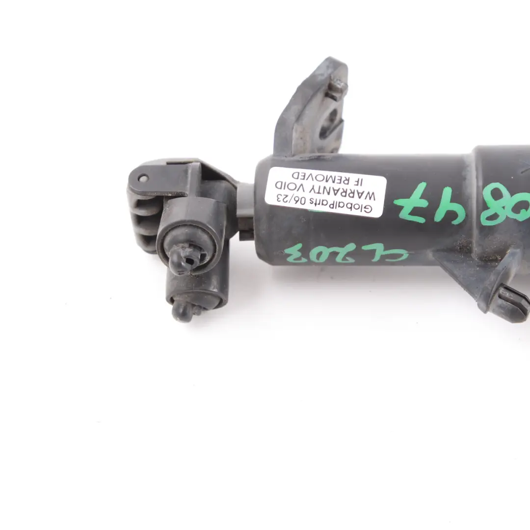 Headlight Washer Jet Spray Nozzle Right O/S to Mercedes CLC CL203 with Part number A2038600847 Mercedes CLC CL203 Headlight Washer Jet Spray Nozzle Right O/S - SKU A2038600847 - Part number A2038600847