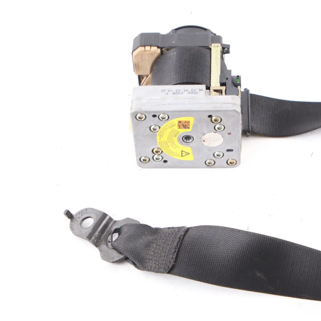 Mercedes W203 Seatbelt Front Left N/S Seat Safety Belt Black - SKU A2038600986-1 - Part number A2038600986