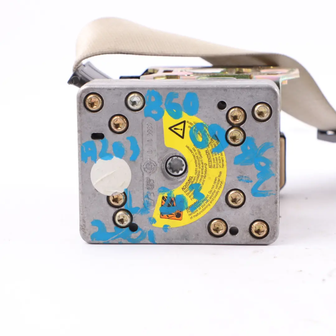 Mercedes-Benz W203 Ceinture de Securite Avant a Gauche Gris pour à propos du numéro de pièce A2038600986 Mercedes-Benz W203 Ceinture de Securite Avant a Gauche Gris - SKU A2038600986-2 - Numéro de pièce A2038600986