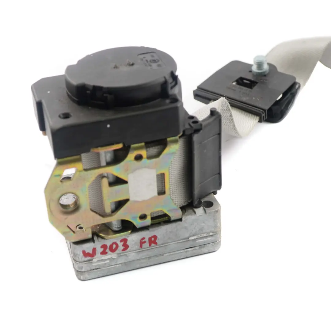  Mercedes-Benz C-Klasse W203 Sicherheitsgurt Vorne Rechts Grau - SKU A2038601086 - Teilenummer A2038601086