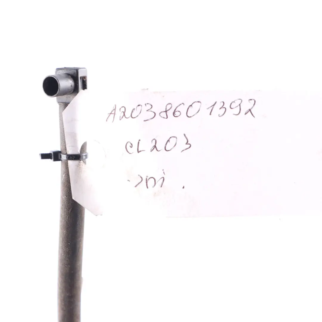Mercedes W203 C209 Faro delantero Lavaparabrisas tubería Boquilla - SKU A2038601392 - Número de pieza A2038601392