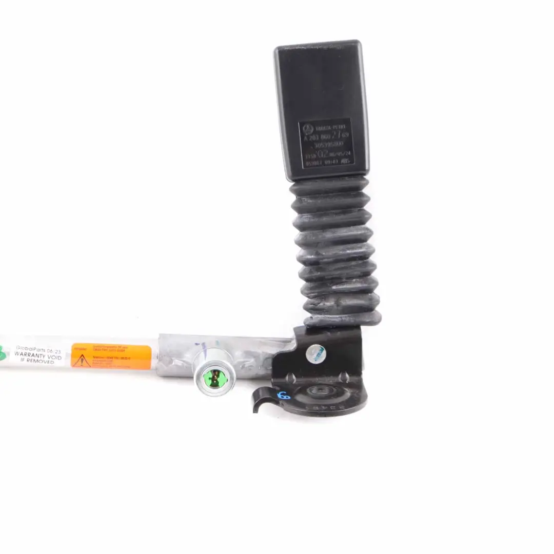 Tendeur boucle sécurité du siège arrière droit A2038602869 pour Mercedes C-Class W203 à propos du numéro de pièce A2038602769 Mercedes C-Class W203 Tendeur boucle sécurité du siège arrière droit A2038602869 - SKU A2038602769 - Numéro de pièce A2038602769