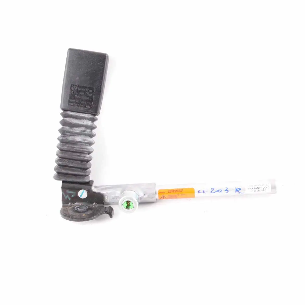Mercedes W203 Tenditore cintura sicurezza sedile posteriore destro A2038602869