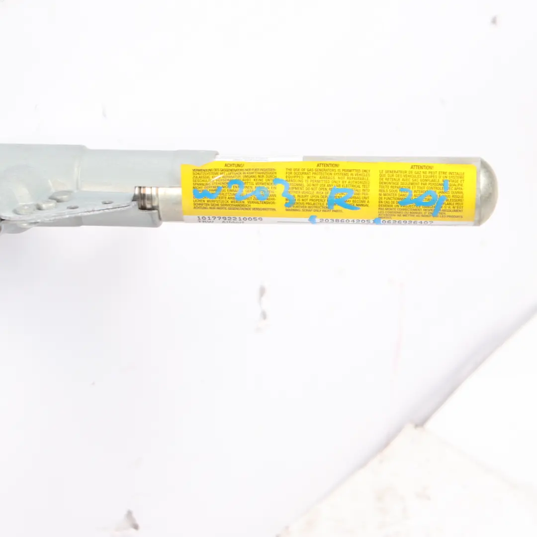 Mercedes S203 Kurtyna Poduszka Powietrzna Airbag Boczna Prawa - SKU A2038604205 - Numer Części A2038604205