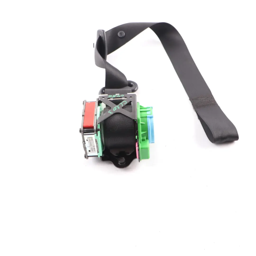 Belt Front Right O/S Upper Belt Black to Mercedes CLC CL203 Seat with Part number A2038606486 Mercedes CLC CL203 Seat Belt Front Right O/S Upper Belt Black - SKU A2038606486-1 - Part number A2038606486