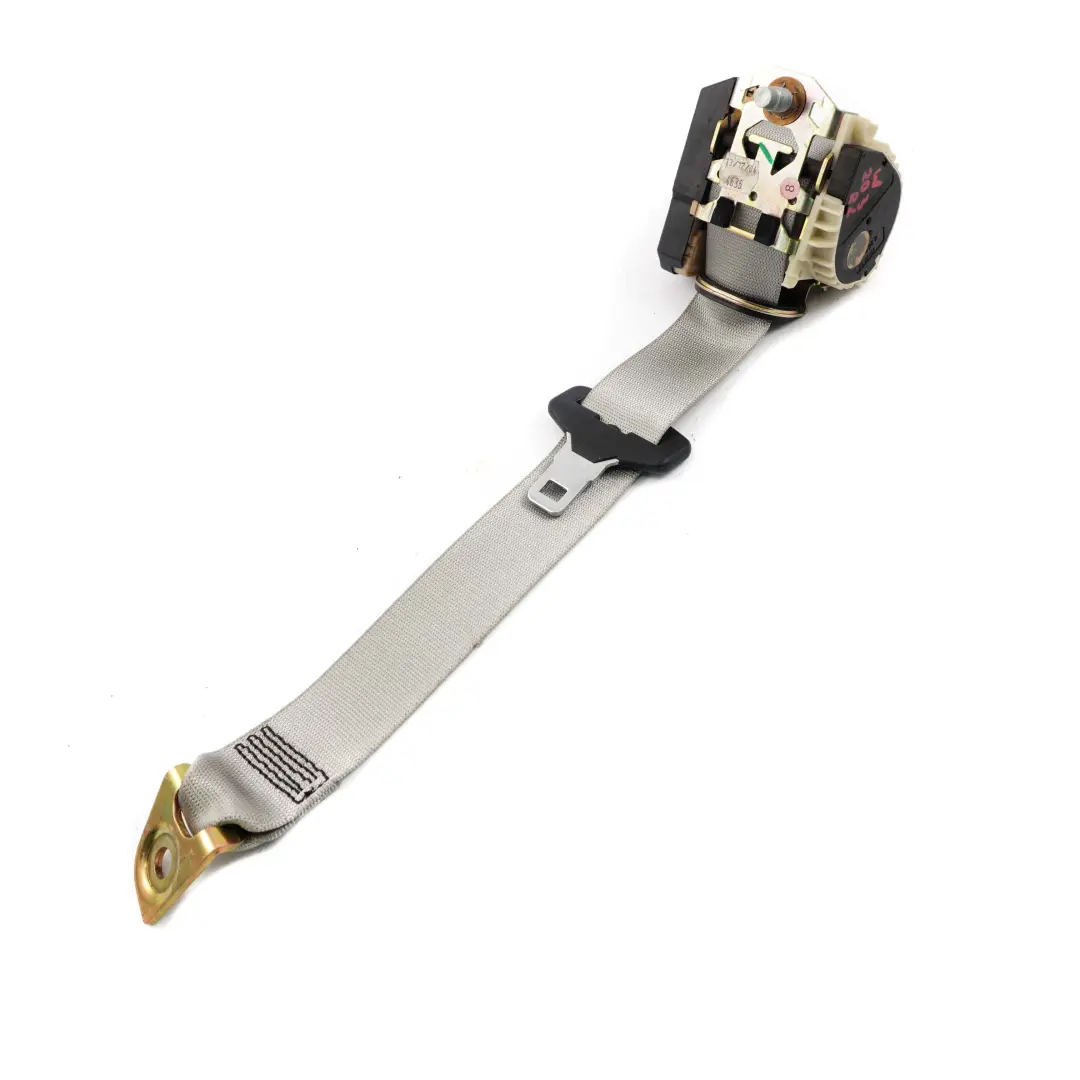 Belt Rear Left N/S Safety Upper Belt Beige to Mercedes W203 Seat with Part number A2038608785 Mercedes W203 Seat Belt Rear Left N/S Safety Upper Belt Beige - SKU A2038608785-2 - Part number A2038608785