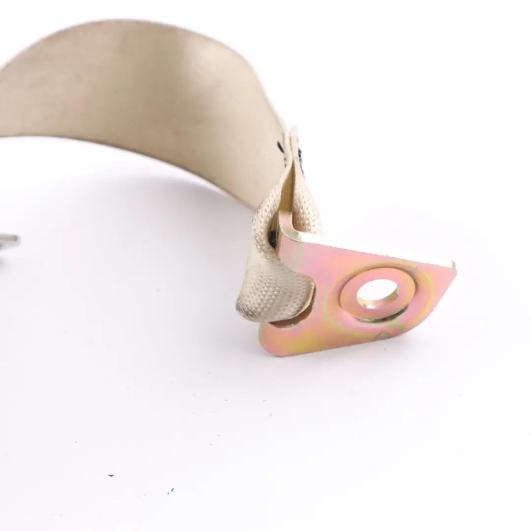 Belt Rear Left N/S Safety Upper Belt Beige to Mercedes W203 Seat with Part number A2038608785 Mercedes W203 Seat Belt Rear Left N/S Safety Upper Belt Beige - SKU A2038608785-2 - Part number A2038608785