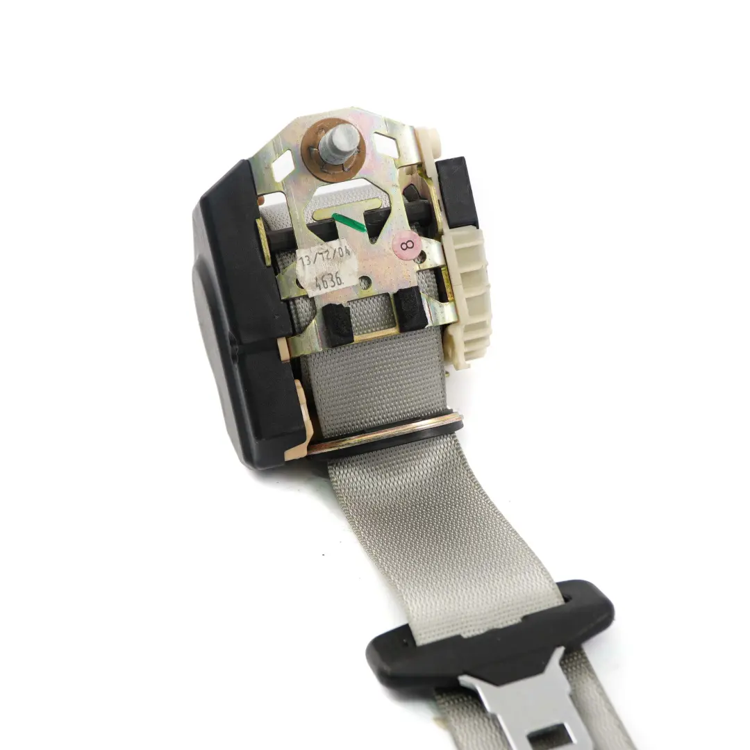  Mercedes-Benz C-Class W203 Rear Left N/S Seat Belt Grey - SKU A2038608785 - Part number A2038608785
