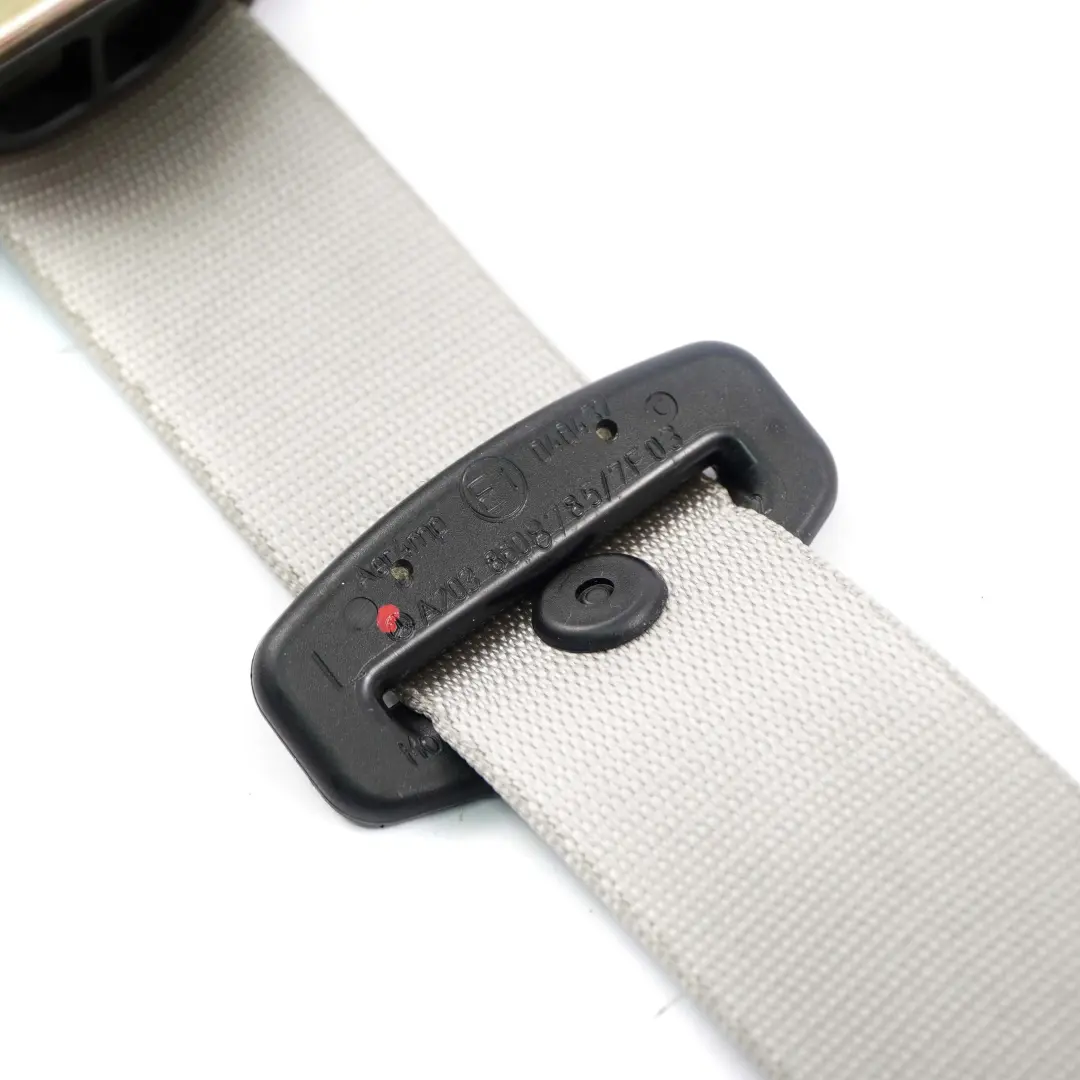 Mercedes-Benz C-Class W203 Rear Left N/S Seat Belt Grey to with Part number A2038608785 Mercedes-Benz C-Class W203 Rear Left N/S Seat Belt Grey - SKU A2038608785 - Part number A2038608785