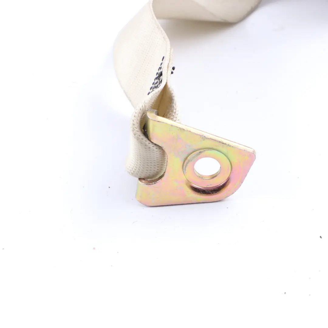 Belt Rear Right O/S Safety Upper Belt Beige to Mercedes W203 Seat with Part number A2038608885 Mercedes W203 Seat Belt Rear Right O/S Safety Upper Belt Beige - SKU A2038608885-2 - Part number A2038608885