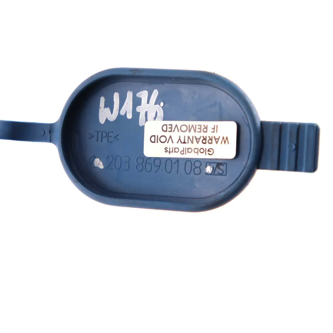 Cap Washer Windshield Fluid Bottle Tank Cover to Mercedes W203 W176 with Part number A2038690108 Mercedes W203 W176 Cap Washer Windshield Fluid Bottle Tank Cover - SKU A2038690108 - Part number A2038690108