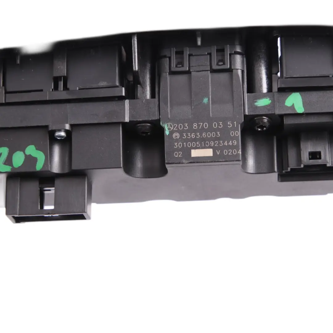 Switch Panel Heated Seats Control Lock Cover to Mercedes CL203 W203 with Part number A2038700351 Mercedes CL203 W203 Switch Panel Heated Seats Control Lock Cover - SKU A2038700351-1 - Part number A2038700351
