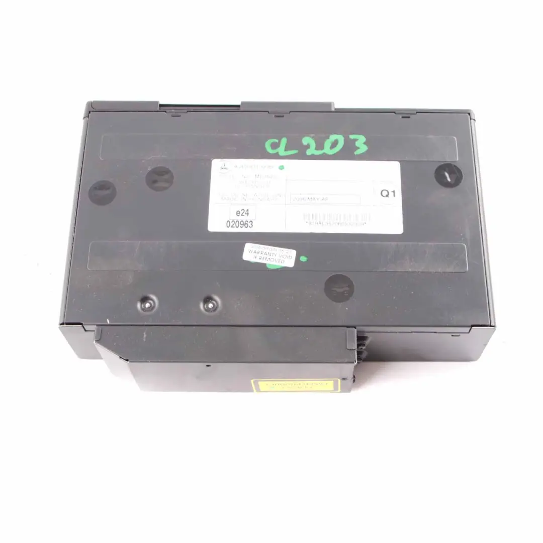 Mercedes W203 W209 W639 CD 6 Disc Changer With Magazine - SKU A2038703389 - Part number A2038703389
