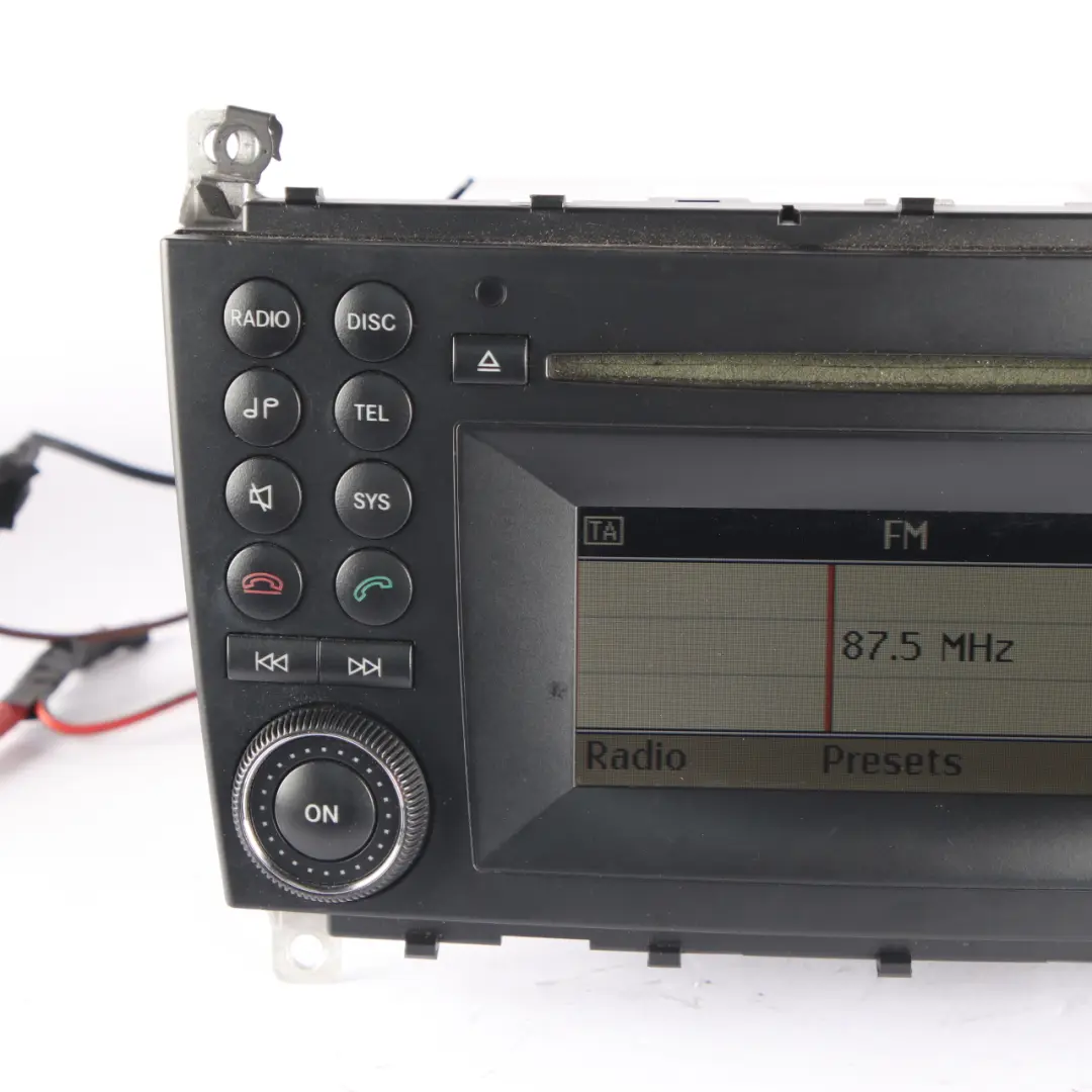 Unità Principale Lettore CD Radio Audio Controller per Mercedes CL203 con numero di parte A2038703594 Mercedes CL203 Unità Principale Lettore CD Radio Audio Controller - SKU A2038703594 - Numero di parte A2038703594
