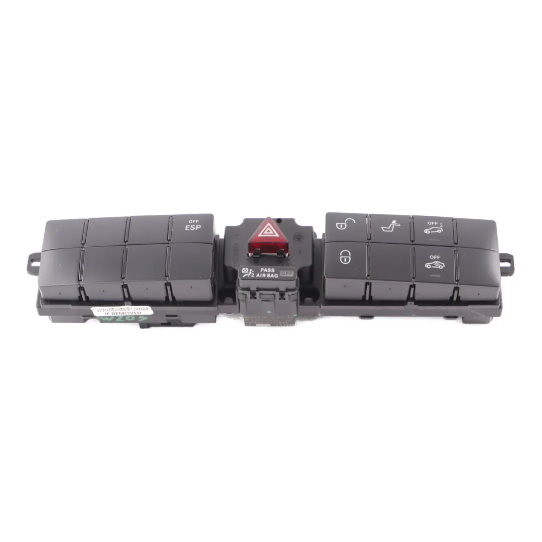 Panel Interruptores Luz Peligro Bloqueo ESP Botón para Mercedes W203 C209 con número de pieza A2038706310 Mercedes W203 C209 Panel Interruptores Luz Peligro Bloqueo ESP Botón - SKU A2038706310 - Número de pieza A2038706310