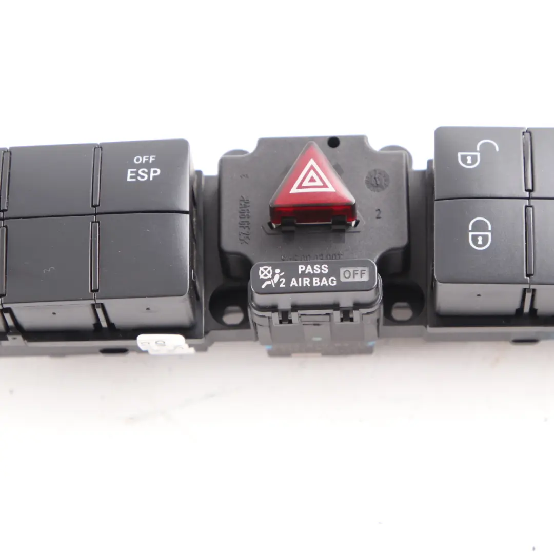 Mercedes W209 Dashboard Panel Hazard Warning Locking PDC ESP Switch - SKU A2038706410 - Part number A2038706410