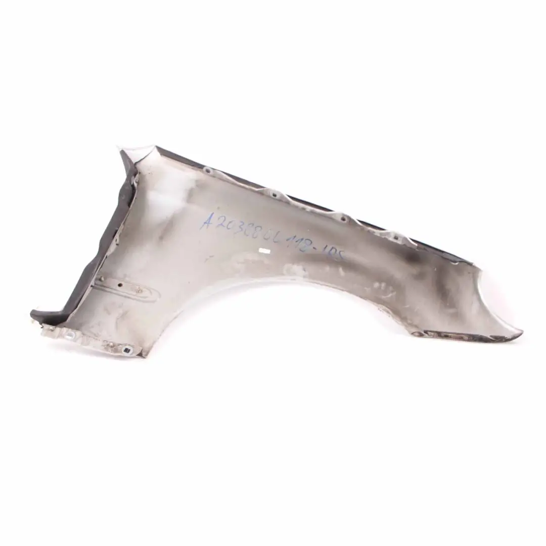 Side Panel Front Left N/S Wing Fender Iridium Silver - 775 to Mercedes W203 with Part number A2038800118 Mercedes W203 Side Panel Front Left N/S Wing Fender Iridium Silver - 775 - SKU A2038800118-IRS - Part number A2038800118