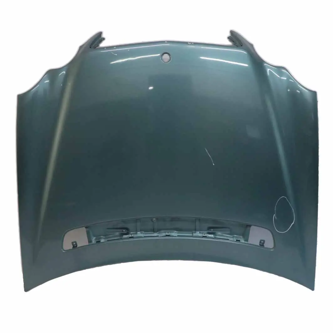 Mercedes W203 Hood Bonnet Trim Panel Covering Obsidian Black Metallic - 197