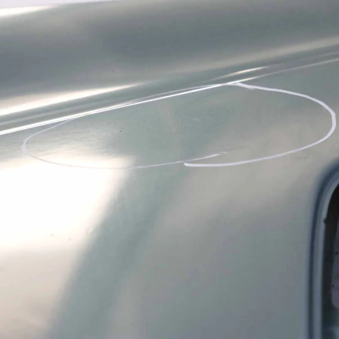 Mercedes W203 Hood Bonnet Trim Panel Covering Obsidian Black Metallic - 197 - SKU A2038800157-ABM - Part number A2038800157
