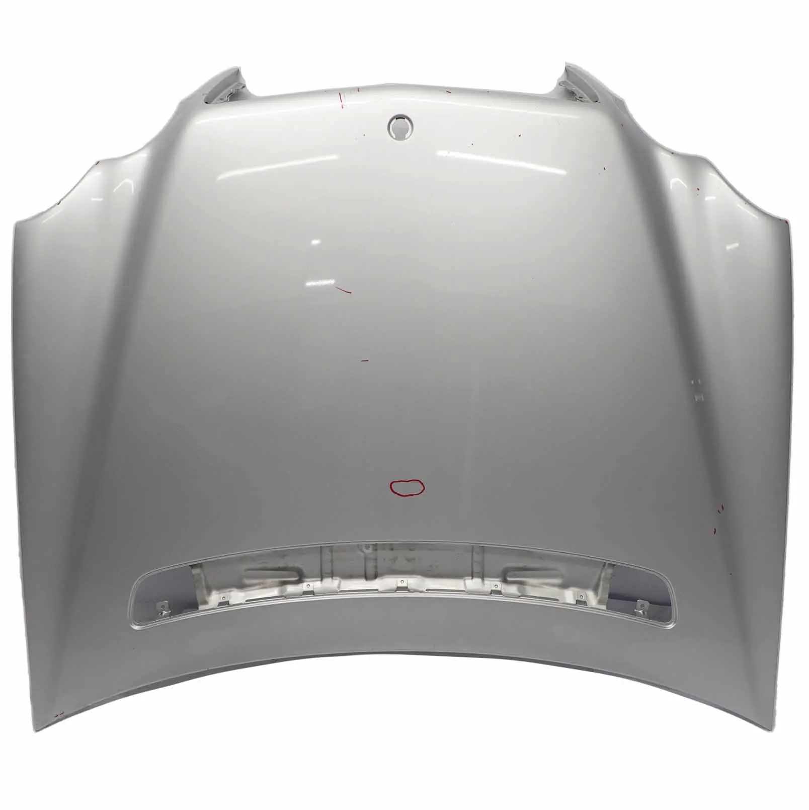 Mercedes W203 Hood Bonnet Trim Panel Covering Iridium Silver Metallic - 775