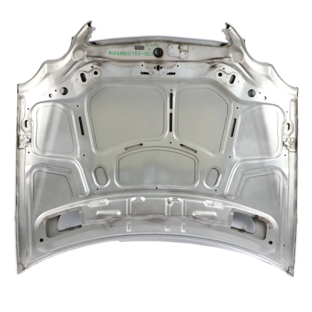Mercedes W203 Hood Bonnet Trim Panel Covering Iridium Silver Metallic - 775 - SKU A2038800157-IRS1 - Part number A2038800157