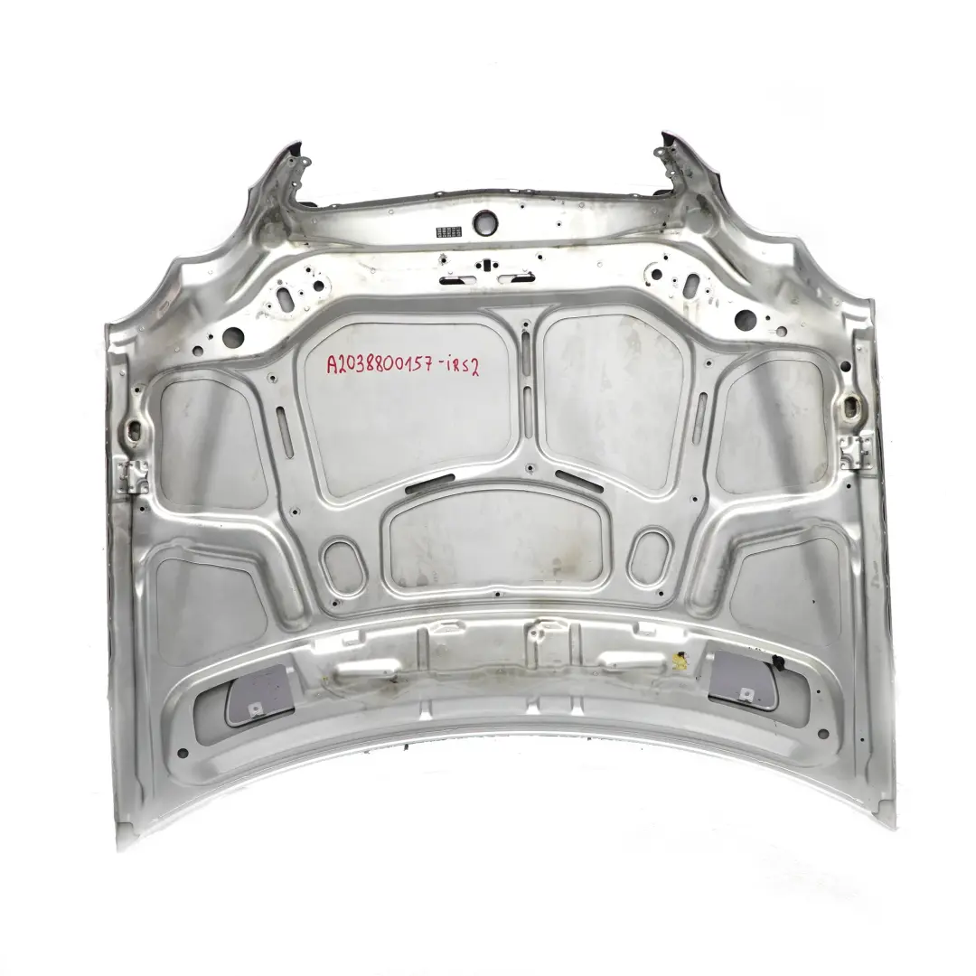 Mercedes W203 Maska Pokrywa Silnika Iridium Silver Metallic - 775 - SKU A2038800157-IRS2 - Numer Części A2038800157
