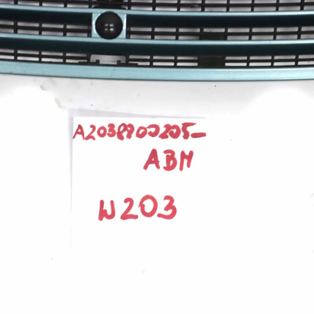 Mercedes W203 Coperchio anteriore Griglia Blu Aragonite Ble 941 - SKU A2038800205-ABM - Numero di parte A2038800205