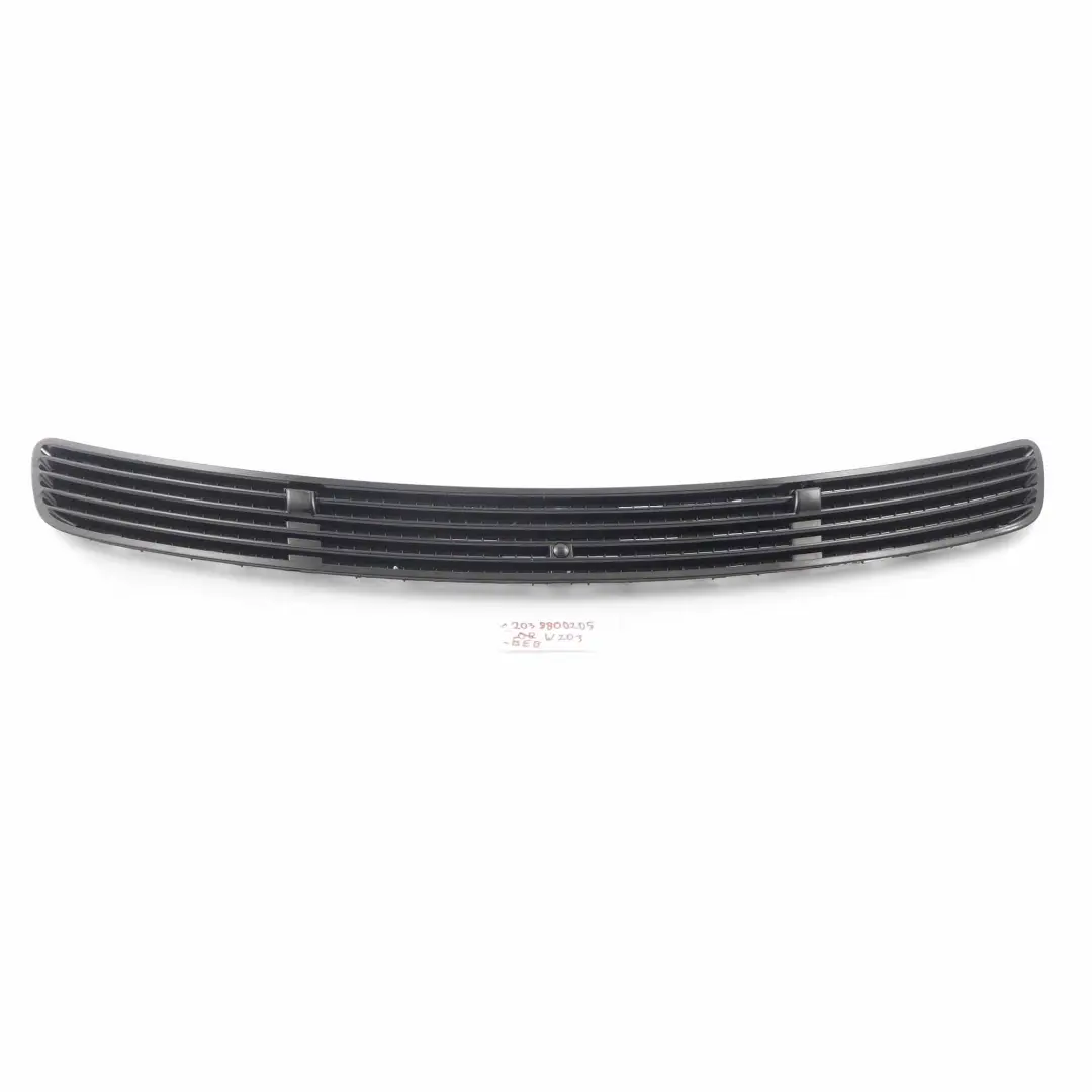 Mercedes W203 Kratka Wlot Maski Melanite Black 185 - SKU A2038800205-MEB - Numer Części A2038800205