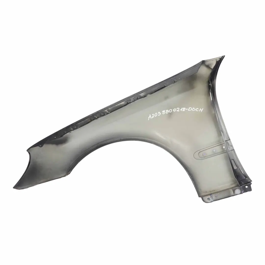 Mercedes W203 Side Panel Front Right O/S Wing Fender Diamond Black - 768 - SKU A2038800218-DSCH - Part number A2038800218