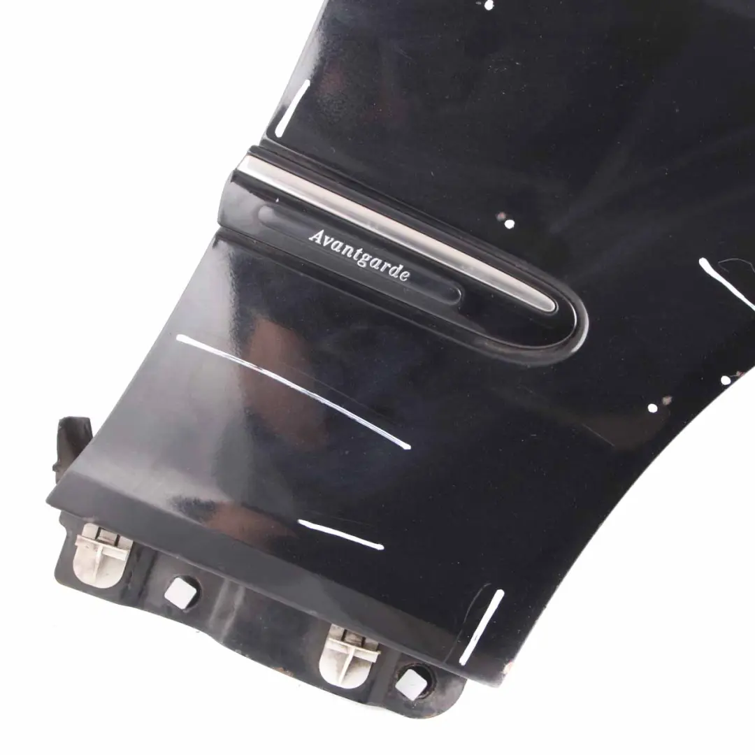 Side Panel Front Right O/S Wing Fender Obsidian Black - 197 to Mercedes W203 with Part number A2038800218 Mercedes W203 Side Panel Front Right O/S Wing Fender Obsidian Black - 197 - SKU A2038800218-OB1 - Part number A2038800218