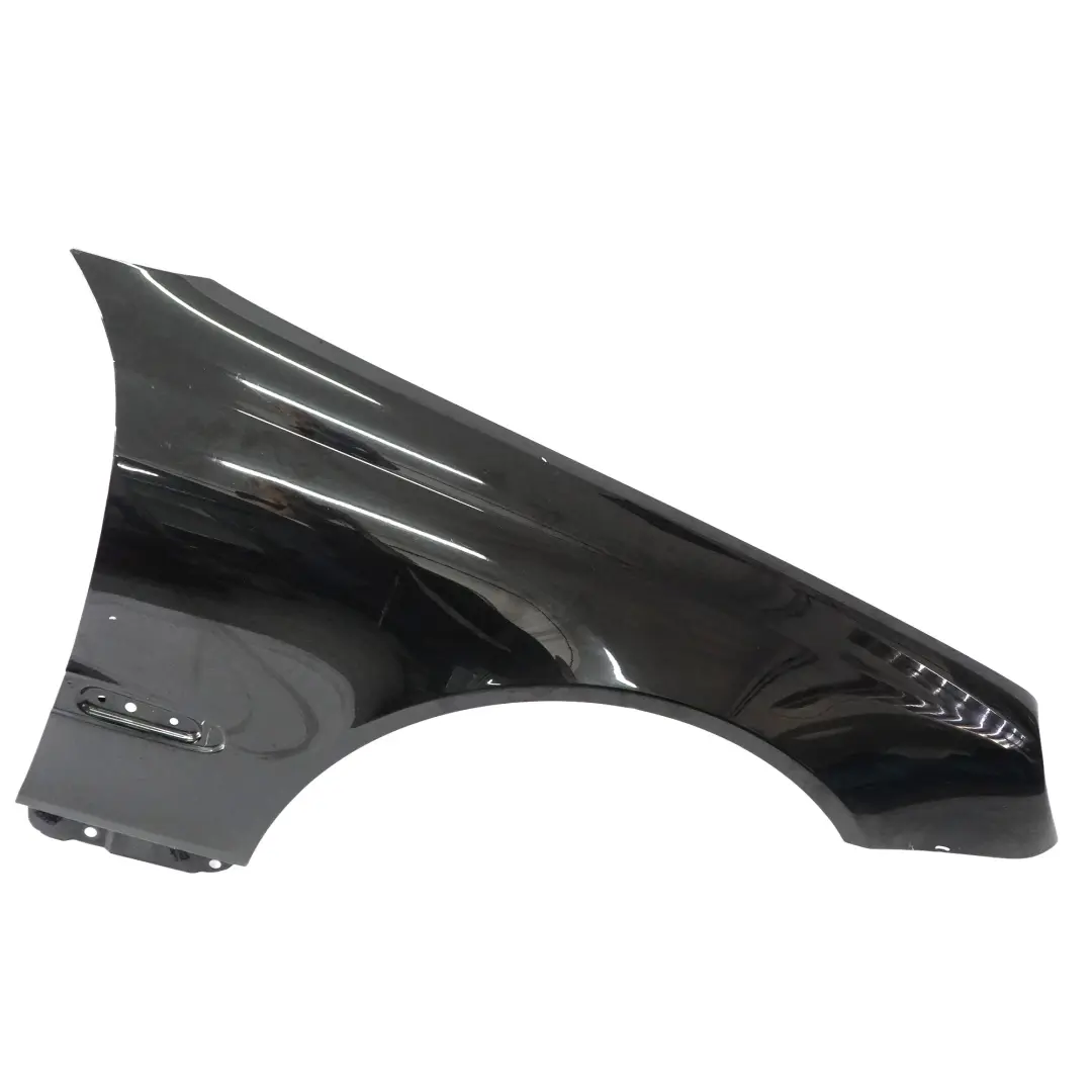 Side Panel Front Right O/S Wing Fender Obsidian Black - 197 to Mercedes W203 with Part number A2038800218 Mercedes W203 Side Panel Front Right O/S Wing Fender Obsidian Black - 197 - SKU A2038800218-OB - Part number A2038800218