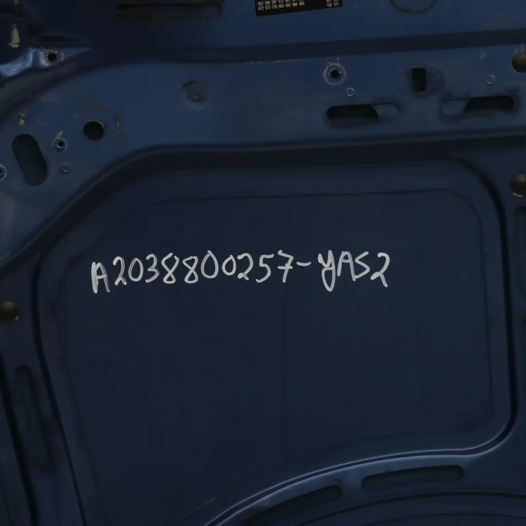 Maska Silnika Jaspis Blue - 345 do Mercedes W203 o numerze A2038800257 Mercedes W203 Maska Silnika Jaspis Blue - 345 - SKU A2038800257-JAS2 - Numer Części A2038800257