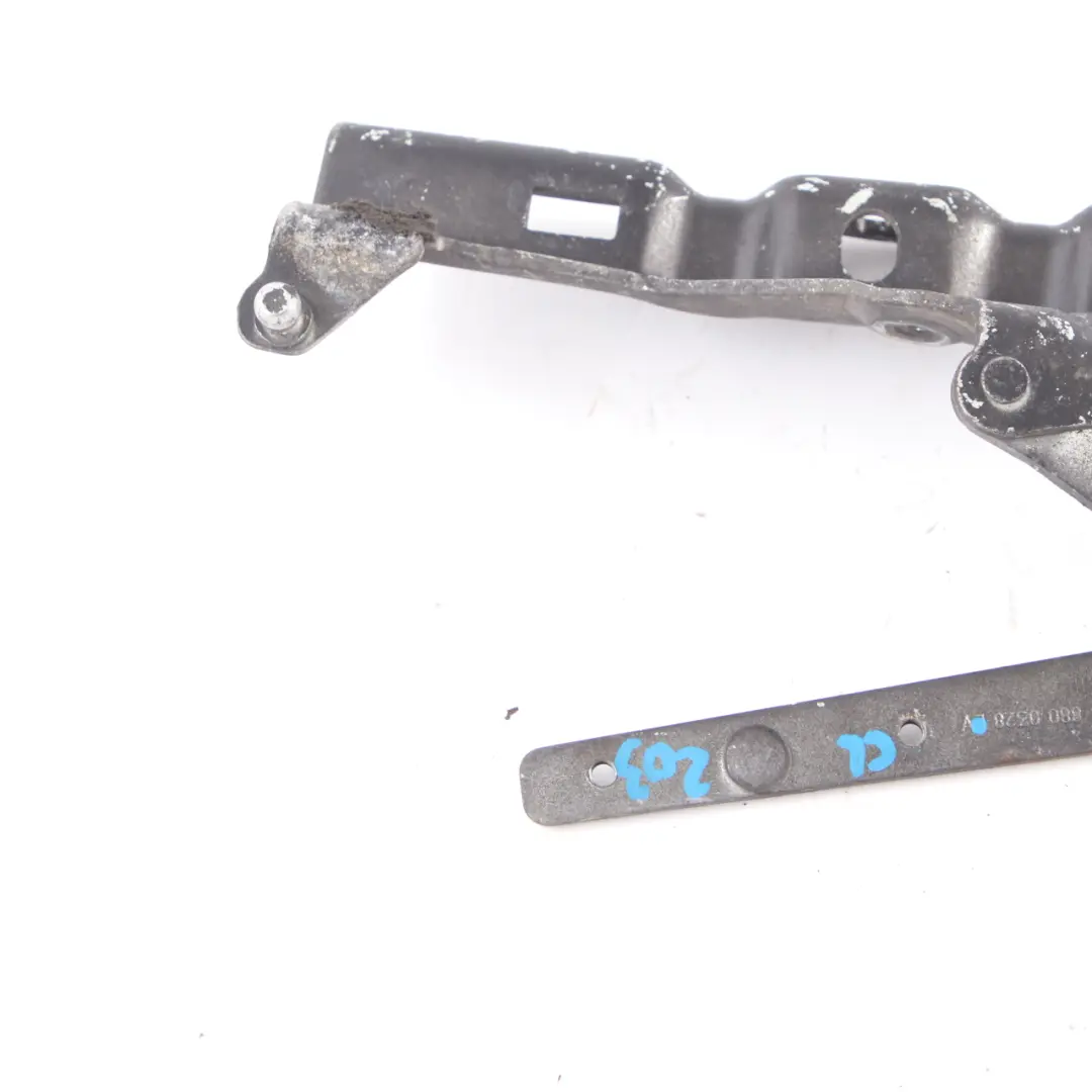 Mercedes W203 Hinge Bonnet Left N/S Front Chromite Black Metallic - 112 - SKU A2038800328-CHS - Part number A2038800328