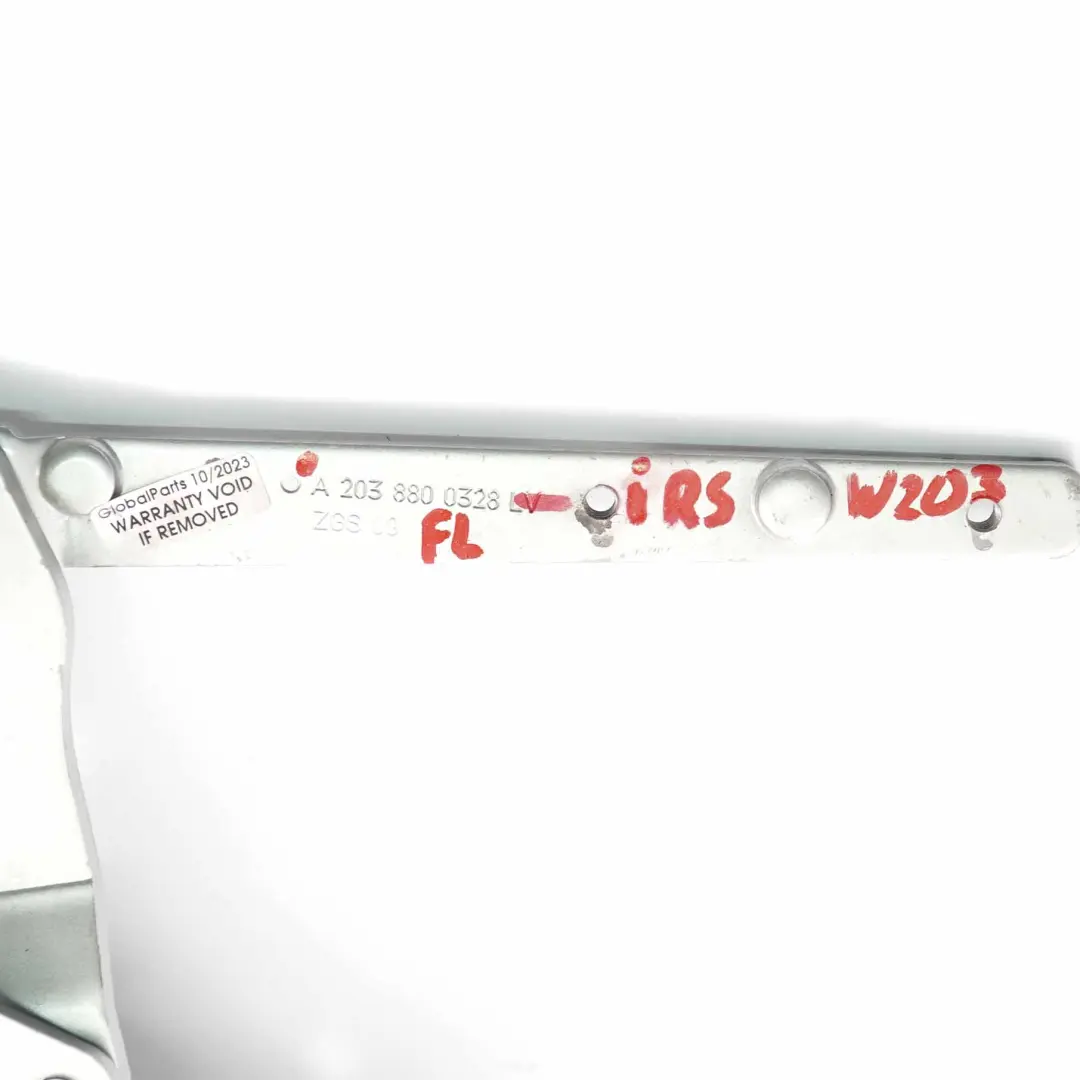 Cerniera Cofano Anteriore Sinistro Iridium Silver-775 per Mercedes W203 con numero di parte A2038800328 Mercedes W203 Cerniera Cofano Anteriore Sinistro Iridium Silver-775 - SKU A2038800328-IRS - Numero di parte A2038800328