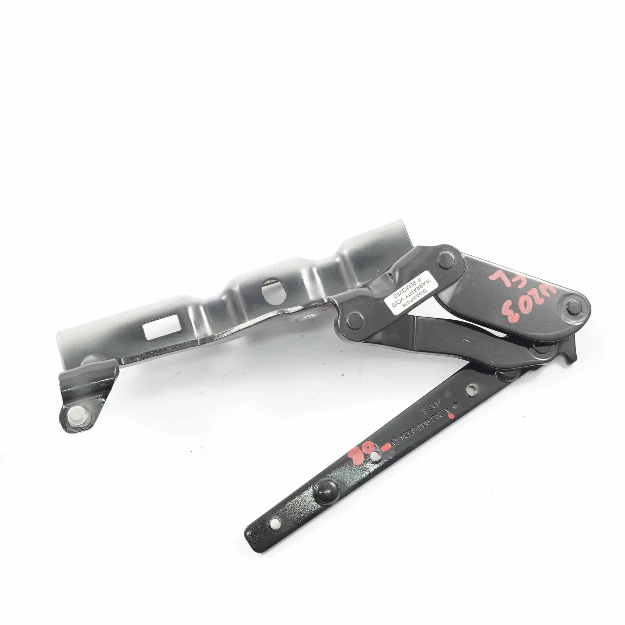 Mercedes W203 Hinge Bonnet Left N/S Front Obsidian Black Metallic 197
