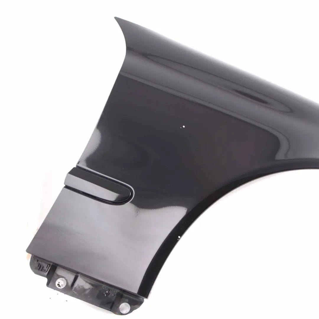 Side Panel Front Right O/S Wing Fender Obsidian Black - 197 to Mercedes CL203 with Part number A2038800418 Mercedes CL203 Side Panel Front Right O/S Wing Fender Obsidian Black - 197 - SKU A2038800418-OB - Part number A2038800418