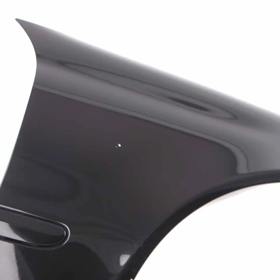 Side Panel Front Right O/S Wing Fender Obsidian Black - 197 to Mercedes CL203 with Part number A2038800418 Mercedes CL203 Side Panel Front Right O/S Wing Fender Obsidian Black - 197 - SKU A2038800418-OB - Part number A2038800418