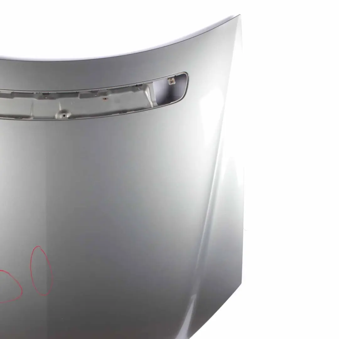 Hood Bonnet Trim Panel Palladium Silver Metallic - 792 to Mercedes W203 CL203 with Part number A2038800957 Mercedes W203 CL203 Hood Bonnet Trim Panel Palladium Silver Metallic - 792 - SKU A2038800957-PAL - Part number A2038800957