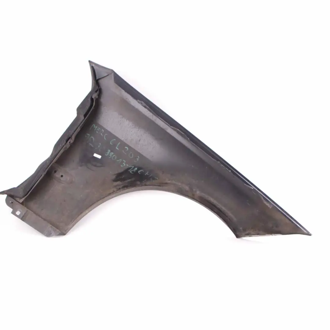 Side Panel Front Left N/S Wing Fender Chromite Black - 112 to Mercedes CL203 W203 with Part number A2038801318 Mercedes CL203 W203 Side Panel Front Left N/S Wing Fender Chromite Black - 112 - SKU A2038801318-CHS - Part number A2038801318
