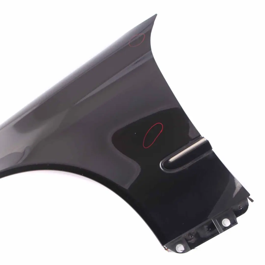 Side Panel Front Left N/S Wing Fender Obsidian Black - 197 to Mercedes CL203 W203 with Part number A2038801318 Mercedes CL203 W203 Side Panel Front Left N/S Wing Fender Obsidian Black - 197 - SKU A2038801318-OB - Part number A2038801318