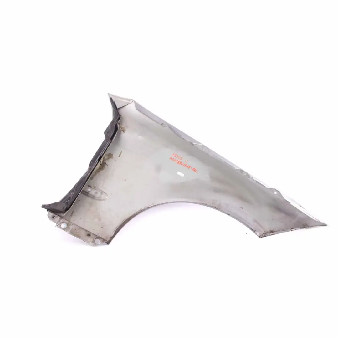 Side Panel Front Left N/S Wing Fender Palladium Silver - 792 to Mercedes CL203 W203 with Part number A2038801318 Mercedes CL203 W203 Side Panel Front Left N/S Wing Fender Palladium Silver - 792 - SKU A2038801318-PAL - Part number A2038801318
