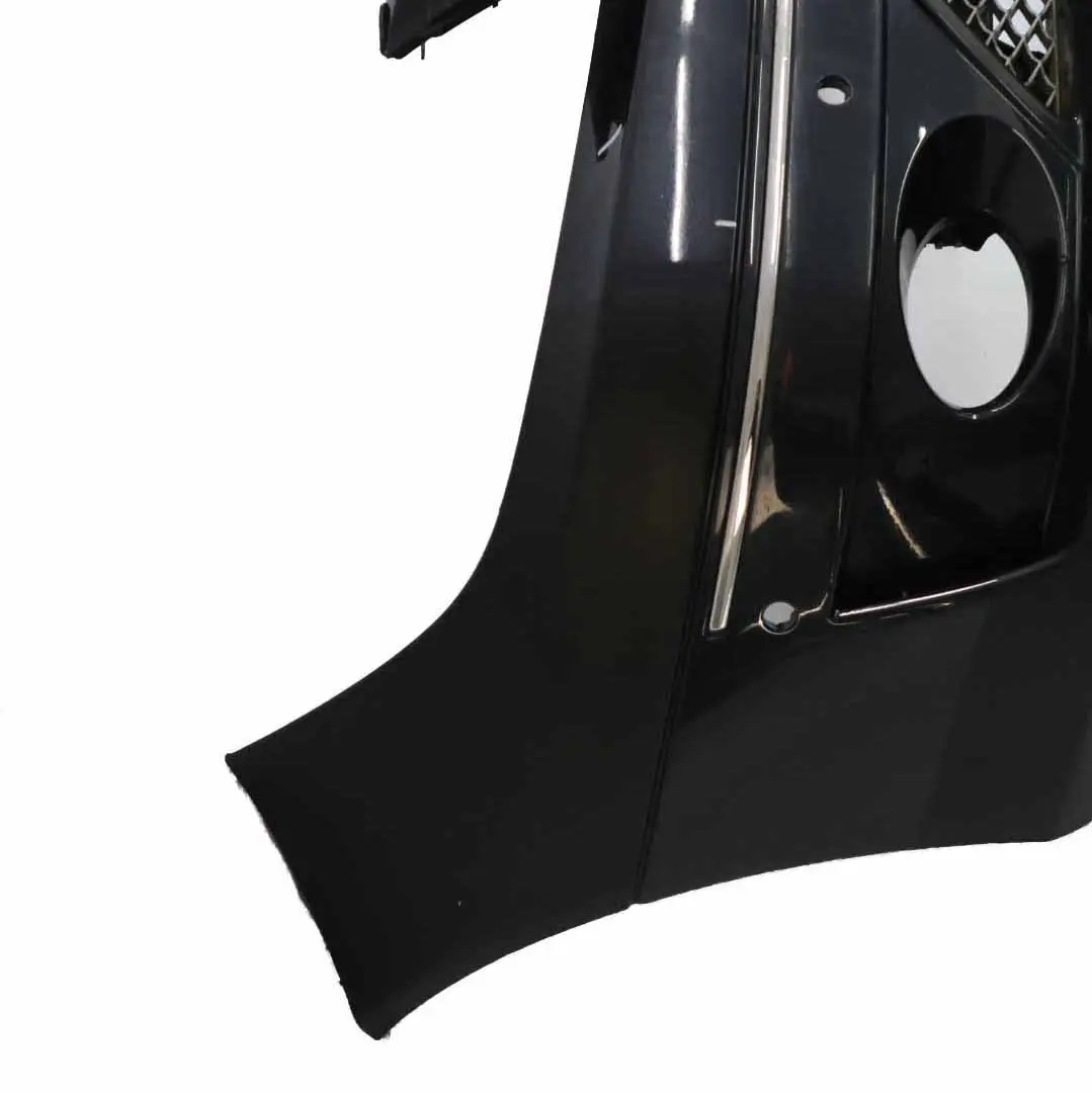Bumper Front Trim Panel Covering Chromite Black - 112 to Mercedes W203 CL203 with Part number A2038801340 Mercedes W203 CL203 Bumper Front Trim Panel Covering Chromite Black - 112 - SKU A2038801340-CHS - Part number A2038801340