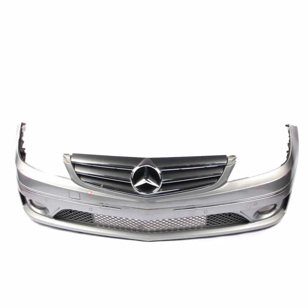 Bumper Front Trim Panel Cover Palladium Silver - 792 to Mercedes W203 CL203 with Part number A2038801340 Mercedes W203 CL203 Bumper Front Trim Panel Cover Palladium Silver - 792 - SKU A2038801340-PAL - Part number A2038801340