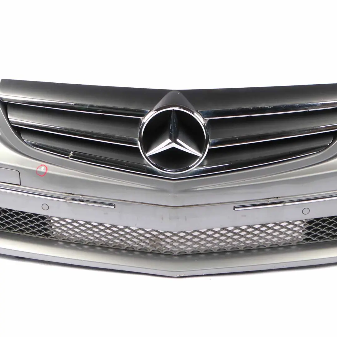 Bumper Front Trim Panel Cover Palladium Silver - 792 to Mercedes W203 CL203 with Part number A2038801340 Mercedes W203 CL203 Bumper Front Trim Panel Cover Palladium Silver - 792 - SKU A2038801340-PAL - Part number A2038801340