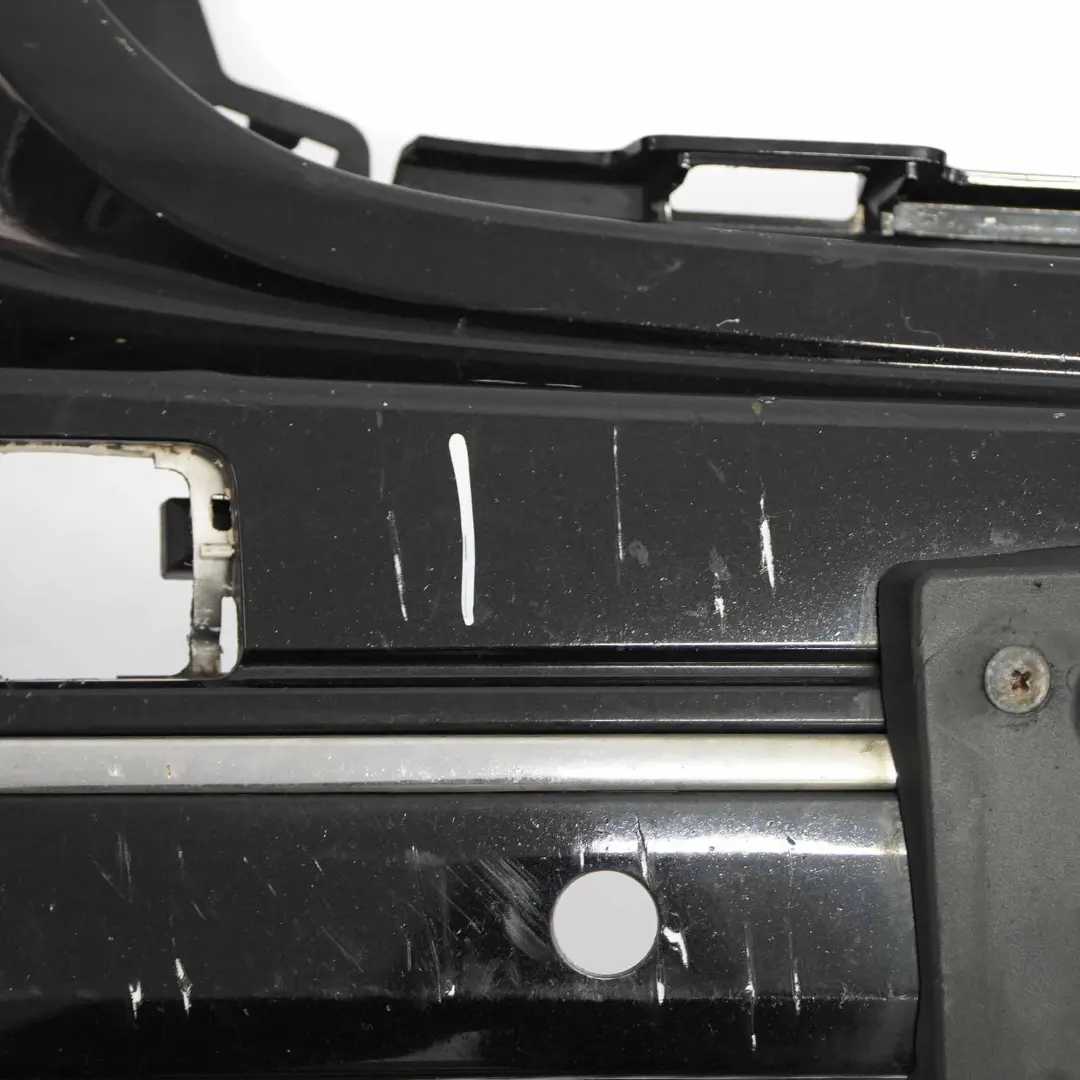 Mercedes W203 CL203 Bumper Front Trim Panel Covering Schwarz Black - 040 - SKU A2038801340-SCW - Part number A2038801340
